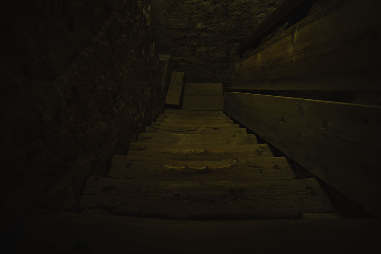 Stairs of Saint Euphemia Church Rovinj